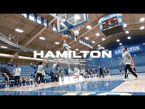 Hamilton College Basketball Mini Film | Opening Weekend of Conference Play