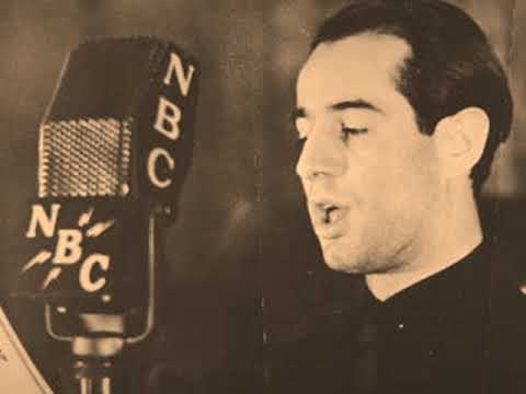 FRANK PARKER SINGS   ORCHIDS IN THE MOONLIGHT  1934 BROADCAST