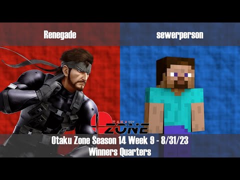 OZone14W9 - WQ - Renegade vs sewerperson