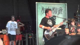 Bayside - We'll Be OK Live Mansfield, MA 7/19/12 Warped Tour