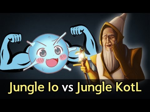 Jungling Io vs jungling KotL casted by OG — Liquid vs Ad Finem