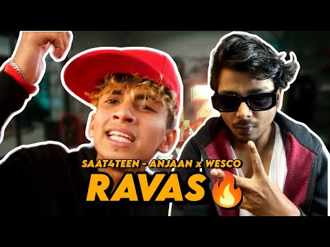 SAAT4TEEN - ANJAAN  x @wesco.43 | OFFICIAL MUSIC VIDEO | | REACTION |