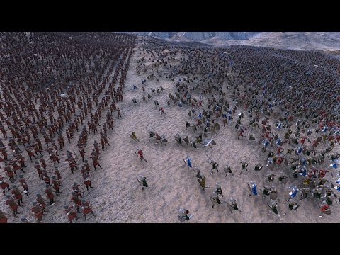 10.000 ARCHERS vs 50.000 FOOTMEN - Ultimate Epic Battle Simulator