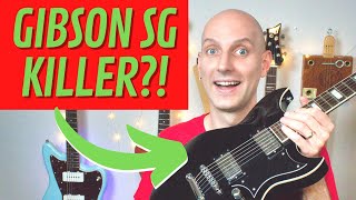Video thumbnail for BETTER THAN a Gibson SG? @ReverendguitarsDetroit Reverend Sensei RA guitar review & sound demo by NO SHRED ZONE