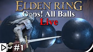 Elden Ring But I Made Every Enemy A Giant Ball - Elden Ring Oops All Balls Day 1