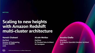 AWS re:Invent 2024 - Scaling to new heights with Amazon Redshift multi-cluster architecture (ANT339)
