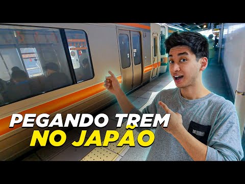 COMO PEGAR TREM NO JAPÃO! (NA PRÁTICA!)