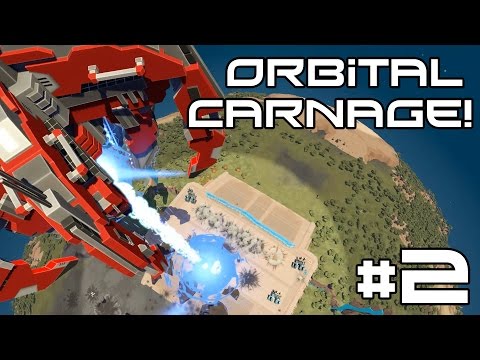 Planetary Annihilation Legion Mod - Orbital Obliteration! #2