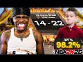 I WENT ON THE HIGHEST WIN STREAK With The MOST TOXIC KID In NBA 2K26