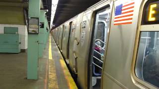 preview picture of video 'IND Queens Blvd Line: R160A-2 E Train at Forest Hills-71st-Continental Aves (Rush Hour)'
