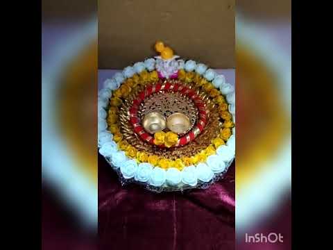 Decorative Rakhi Puja Thali