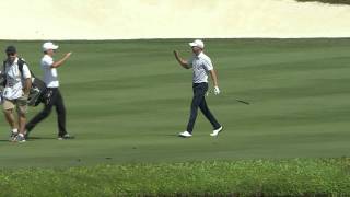 Daniel Berger’s albatross from 237 yards at Arnold Palmer Invitational