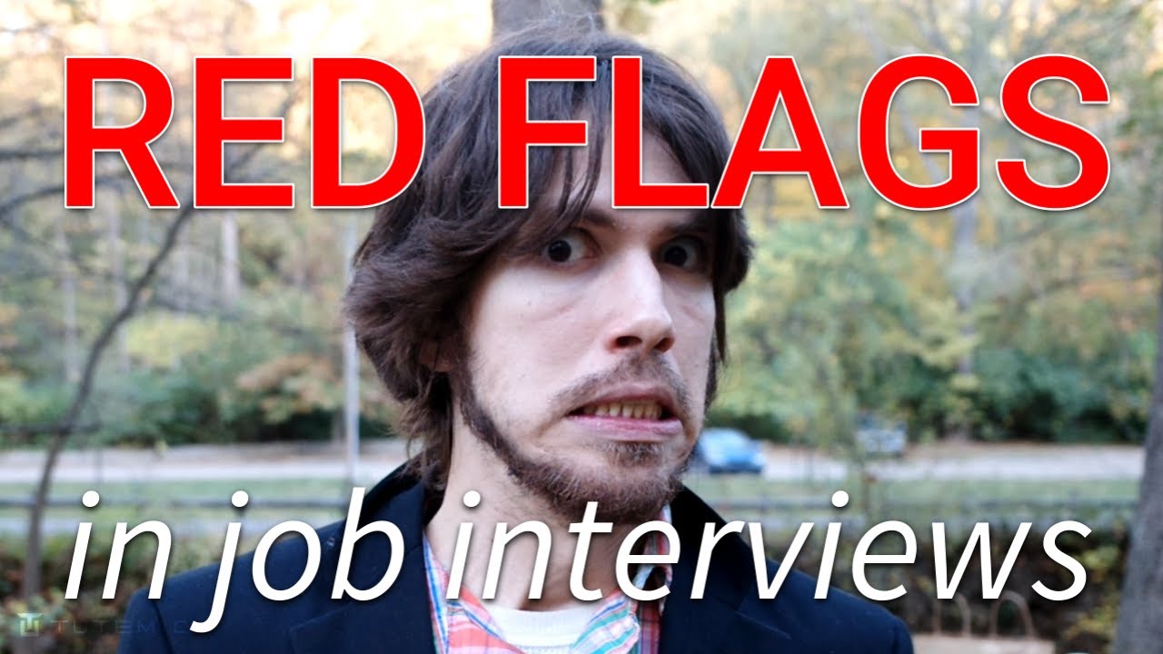 Top 5 RED FLAGS 🚩 in job interviews