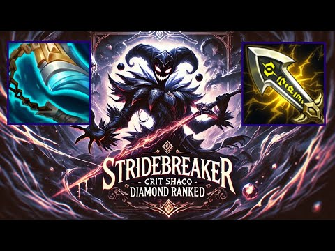 Stridebreaker Crit Shaco Carry - S14 Dia Ranked [League of Legends] Full Gameplay - Infernal Shaco