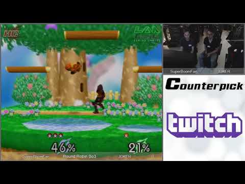 Counterpick Oct 2018 SSB64 RR Bo3  SuPeRbOoMfAn Samus vs JOKER Samus