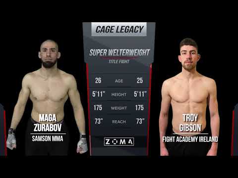 Maga Zurabov (Samson) V Troy Gibson (FAI) - CL Super Welterweight Amateur Title