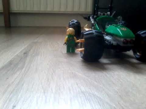 Blauwe ninja vs groene ninja