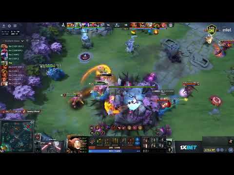 OG bulldoze through Aster's last line of defense to take game 1 of the finals