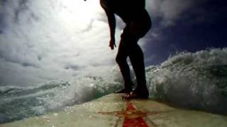 preview picture of video 'Surf en Pichilemu, 11 de Febrero 2010 - La Puntilla'