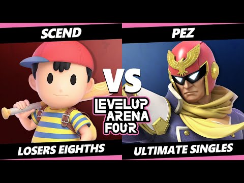 LUA4 Top 8 - PeZ (Captain Falcon) Vs. Scend (Ness) SSBU Ultimate Tournament