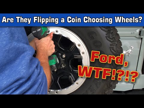 Ford Bronco Sasquatch Wheel Rim Differences Under Trim Rings