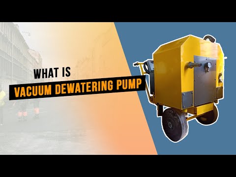 Vacuum Dewatering Pump