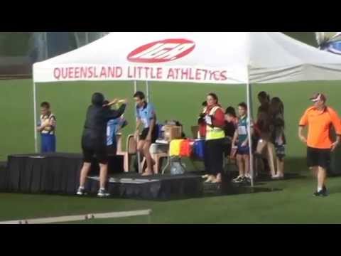 Harris Yell just misses u12 QLD Hurdles record in atrocious conditions,Mar 22, 2014