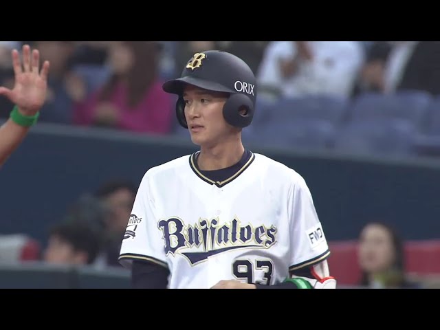 【9回裏】待望の1本!! バファローズ・佐野がプロ初ヒットを放つ!! 2019/4/2 B-H