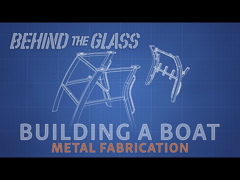 Building The Frame of The Center Console - Sportsman's "Behind The Glass" (Season 1 - Episode 8)