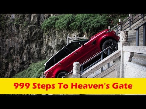 Watch The Range Rover Sport PHEV Climb 999 Steps To Heaven's Gate