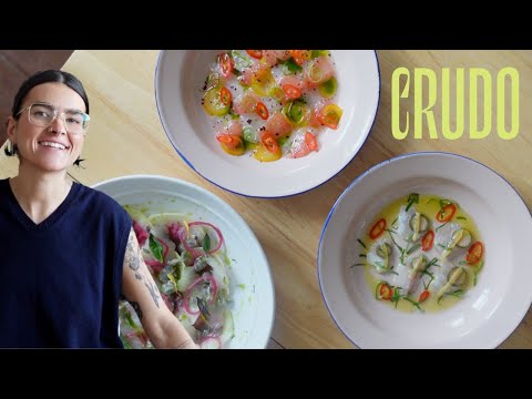 How To Make Fish Crudo Three Ways At Home