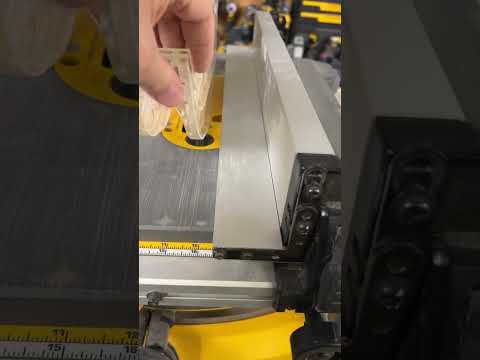 Something you may not know about Dewalt table saws #dewalt #tools #howto