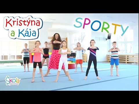 Kristýna a Kája - SPORTY (Škola písničkou)