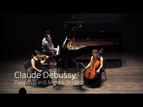 Claude Debussy - Piano Trio in G Major L.3(1880)