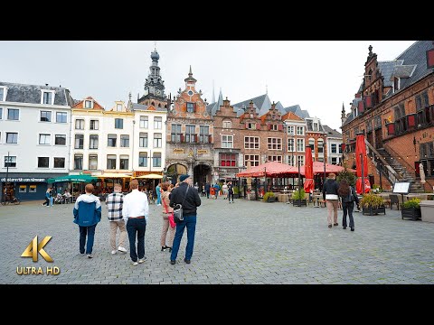 Relaxing Walking Tour in Nijmegen, Oldest City in Netherlands・4K