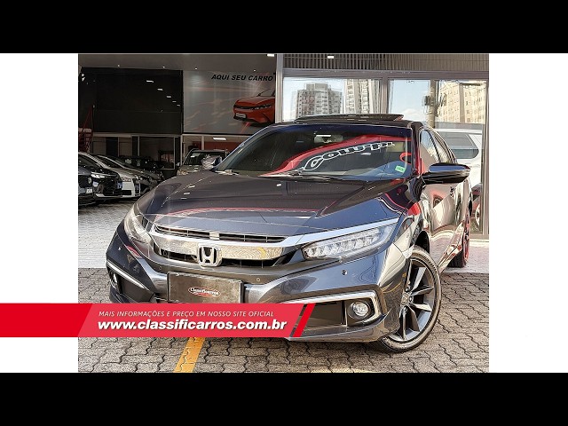 Vídeo HONDA CIVIC 1.5 16V TURBO GASOLINA TOURING 4P CVT