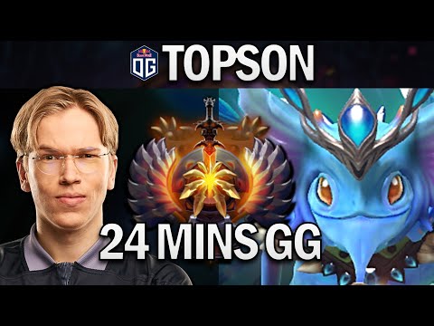 OG.TOPSON PUCK - 24 MINS GG - DOTA 2 7.27 GAMEPLAY