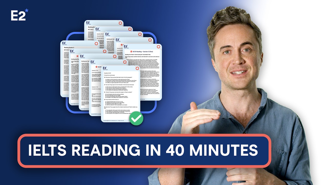 Understand IELTS Reading in JUST 40 minutes!