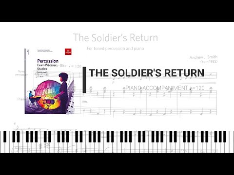 ABRSM G1 Percussion 2020 (C5) The Soldier's Return (Piano accompaniment)