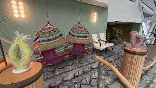 Celebrity Edge Eden Tour | 4-Minute Walk the Most Beautiful Spot on the Ship