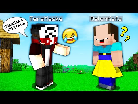 BALON KAFAYA ETEK GİYDİRİP TROLLEDİM ! - BalonCraft #36 - Minecraft