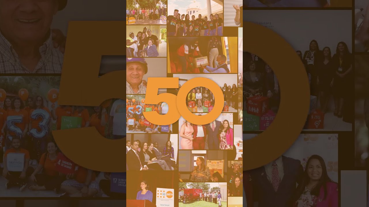 Felicitaciones 50 aniversario UNFPA Rep. Dom. | María Estervina Rodríguez