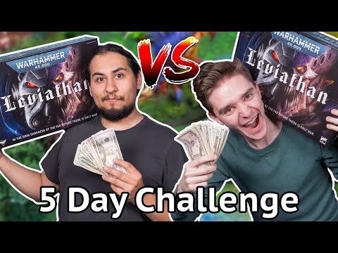 Two Idiots? $500! 5 Days Warhammer 40k 10th Edition Challenge