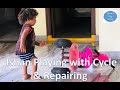 Ishan S Toy Story 28 Play 16 Playing With Chota Cycle Repairing Cycle