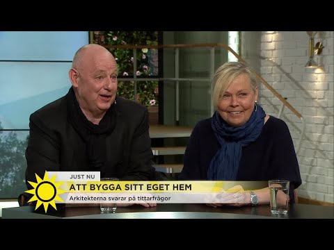 Stjärnarkitekten Gert Wingårdh: Det HÄR ska du tänka på när du bygger hus - Nyhetsmorgon (TV4)
