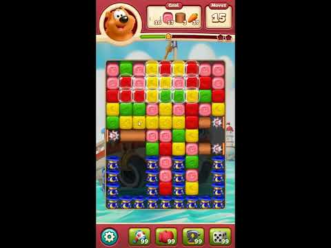 Toon Blast Level 8243 - NO BOOSTERS 🐻🐺🐱 | SKILLGAMING ✔️