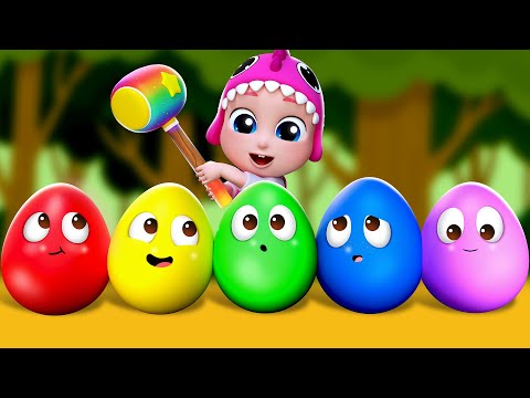 Knack das Ei Lied 🥚 | Was ist im Inneren? Ein AUTO | Bubbleee Kinderlieder: Singen, Tanzen & Lernen!