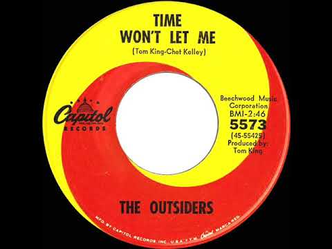 1966 HITS ARCHIVE: Time Won’t Let Me - Outsiders (mono 45)