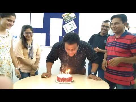 Kushagra Dada happy farewell and cake cutting celebration