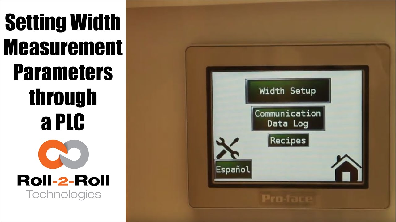 
<span>How to set Web Width Measurement Parameters using PLC</span>
